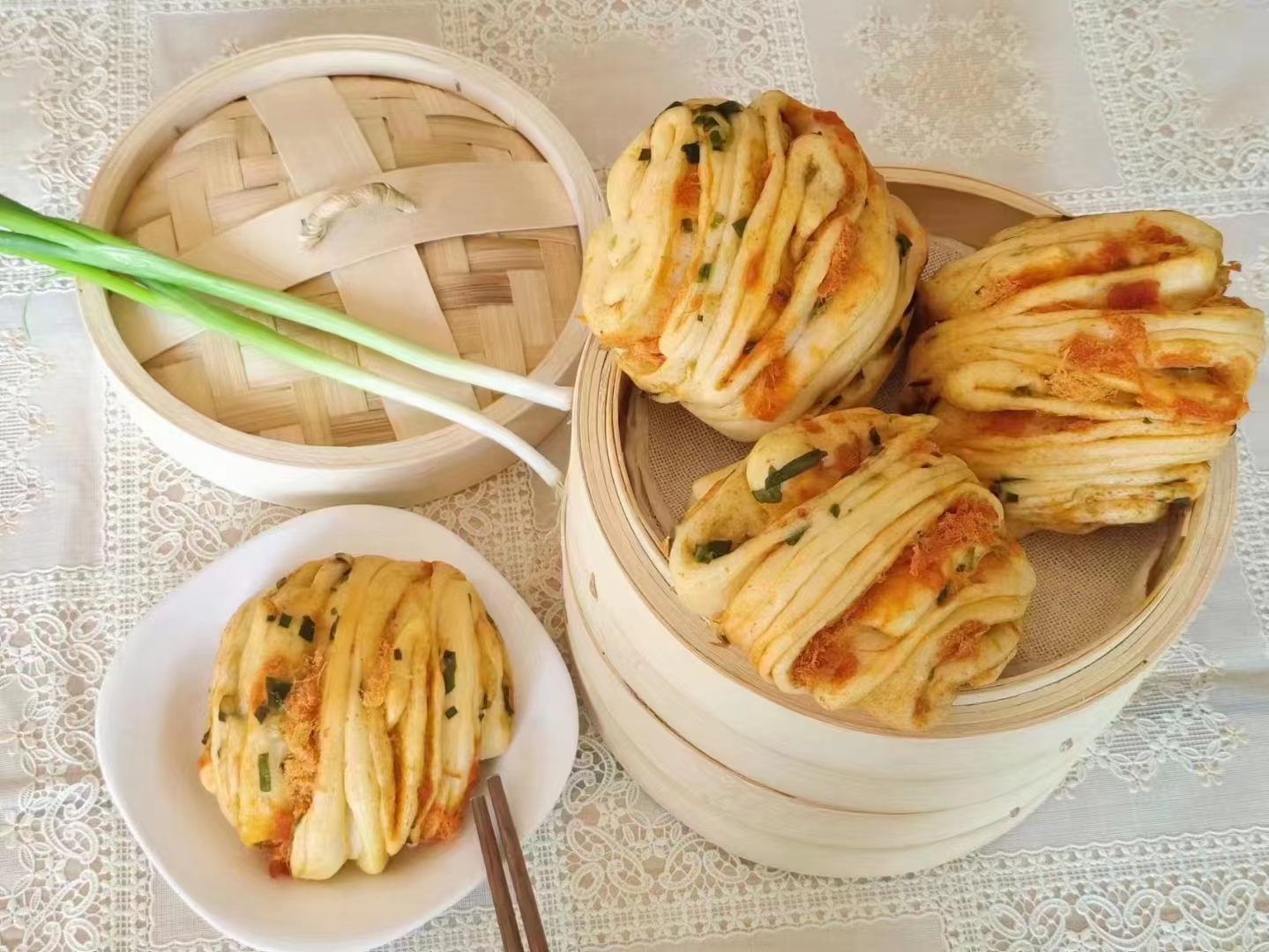 新品推薦‖手工花卷